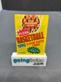 Factory Sealed 1990-91 Fleer Basketball 15 Card Wax Pack - Michael Jordan?