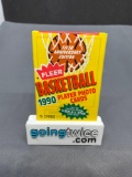 Factory Sealed 1990-91 Fleer Basketball 15 Card Wax Pack - Michael Jordan?