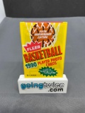 Factory Sealed 1990-91 Fleer Basketball 15 Card Wax Pack - Michael Jordan?