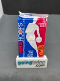 Factory Sealed 1989-90 Hoops Basketball 15 Card Pack from Vintage Hoard