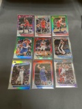 9 Card Lot of REFRACTORS and PRIZMS from Huge Collection - STARS, ROOKIES & MORE!