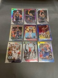 9 Card Lot of REFRACTORS and PRIZMS from Huge Collection - STARS, ROOKIES & MORE!