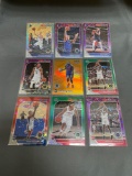 9 Card Lot of REFRACTORS and PRIZMS from Huge Collection - STARS, ROOKIES & MORE!