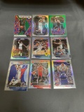 9 Card Lot of REFRACTORS and PRIZMS from Huge Collection - STARS, ROOKIES & MORE!