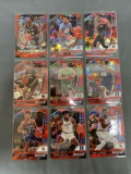 9 Card Lot of REFRACTORS and PRIZMS from Huge Collection - STARS, ROOKIES & MORE!