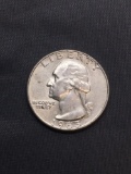 1963-D United States Washington Silver Quarter -90% Silver Coin from Estate