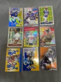 9 Card Lot of REFRACTORS and PRIZMS from Huge Collection - STARS, ROOKIES & MORE!