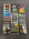 9 Card Lot of REFRACTORS and PRIZMS from Huge Collection - STARS, ROOKIES & MORE!