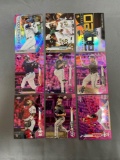 9 Card Lot of REFRACTORS and PRIZMS from Huge Collection - STARS, ROOKIES & MORE!