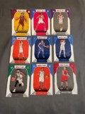 9 Card Lot of BASKETBALL ROOKIE CARDS - Mostly Newer Sets - STARS & FUTURE STARS!!