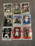 9 Card Lot of FOOTBALL ROOKIE CARDS - Mostly Newer Sets - STARS & FUTURE STARS!!