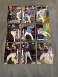 9 Card Lot of BASEBALL ROOKIE CARDS - Mostly Newer Sets - STARS & FUTURE STARS!!