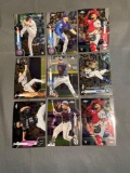 9 Card Lot of BASEBALL ROOKIE CARDS - Mostly Newer Sets - STARS & FUTURE STARS!!