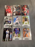 9 Card Lot of BASEBALL ROOKIE CARDS - Mostly Newer Sets - STARS & FUTURE STARS!!