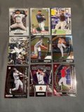 9 Card Lot of BASEBALL ROOKIE CARDS - Mostly Newer Sets - STARS & FUTURE STARS!!