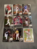9 Card Lot of BASEBALL ROOKIE CARDS - Mostly Newer Sets - STARS & FUTURE STARS!!