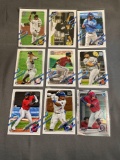 9 Card Lot of BASEBALL ROOKIE CARDS - Mostly Newer Sets - STARS & FUTURE STARS!!
