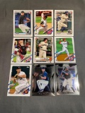 9 Card Lot of BASEBALL ROOKIE CARDS - Mostly Newer Sets - STARS & FUTURE STARS!!