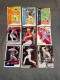 9 Card Lot of BASEBALL ROOKIE CARDS - Mostly Newer Sets - STARS & FUTURE STARS!!