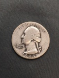1944 United States Washington Silver Quarter -90% Silver Coin from Estate