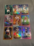 9 Card Lot of REFRACTORS and PRIZMS from Huge Collection - STARS, ROOKIES & MORE!