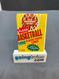 Factory Sealed 1990-91 Fleer Basketball 15 Card Wax Pack - Michael Jordan?