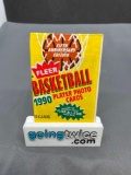 Factory Sealed 1990-91 Fleer Basketball 15 Card Wax Pack - Michael Jordan?