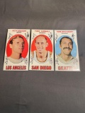 3 Card Lot of 1969-70 Topps Vintage Basketball Cards from Huge Estate Collection