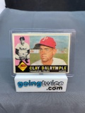 1960 Topps #523 CLAY DALRYMPLE Phillies High Number Baseball Card