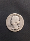 1936 United States Washington Silver Quarter -90% Silver Coin from Estate