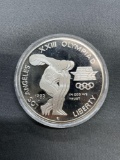 1983 United States LOS ANGELES XXIII OLYMPIAD PROOF Silver Dollar - 90% Silver Coin from Estate