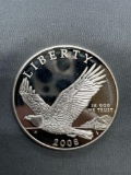 2008 United States LIBERTY PROOF Silver Dollar - 90% Silver Coin from Estate