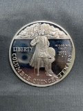 1992 United States COLUMBUS QUINCENTENARY PROOF Silver Dollar - 90% Silver Coin from Estate