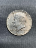 1964 United States John F Kennedy Silver Half Dollar - 90% Silver Coin from Estate