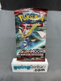 Factory Sealed Pokemon Sun & Moon CRIMSON INVASION 10 Card Booster Pack