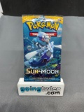 Factory Sealed Pokemon SUN & MOON Base Set 10 Card Booster Pack