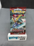 Factory Sealed Pokemon Sun & Moon CRIMSON INVASION 10 Card Booster Pack