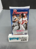Factory Sealed 2021 BOWMAN Baseball 12 Card Pack