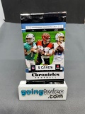 Factory Sealed 2020 Panini CHRONICLES Football 5 Card Pack - Black PRIZM?