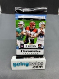 Factory Sealed 2020 Panini CHRONICLES Football 5 Card Pack - Black PRIZM?