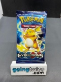 Factory Sealed Pokemon XY EVOLUTIONS 10 Card Booster Pack - Mega CHARIZARD EX?