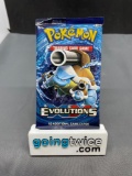 Factory Sealed Pokemon XY EVOLUTIONS 10 Card Booster Pack - Mega CHARIZARD EX?