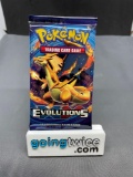 Factory Sealed Pokemon XY EVOLUTIONS 10 Card Booster Pack - Mega CHARIZARD EX?