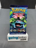 Factory Sealed Pokemon XY EVOLUTIONS 10 Card Booster Pack - Mega CHARIZARD EX?