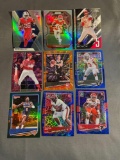 9 Count Lot of REFRACTORS with ROOKIES & STARS from HUGE Collection!