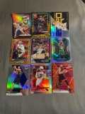 9 Count Lot of REFRACTORS with ROOKIES & STARS from HUGE Collection!