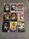 9 Count Lot of FOOTBALL ROOKIE Cards - Hottest Sets!