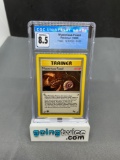 CGC Graded 1999 Pokemon Jungle 1st Edition #62 MYSTERIOUS FOSSIL Trading Card - NM-MT+ 8.5