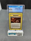CGC Graded 1999 Pokemon Jungle 1st Edition #62 MYSTERIOUS FOSSIL Trading Card - NM-MT+ 8.5
