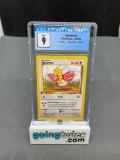CGC Graded 1999 Pokemon Fossil 1st Edition #62 SPEAROW Trading Card - MINT 9